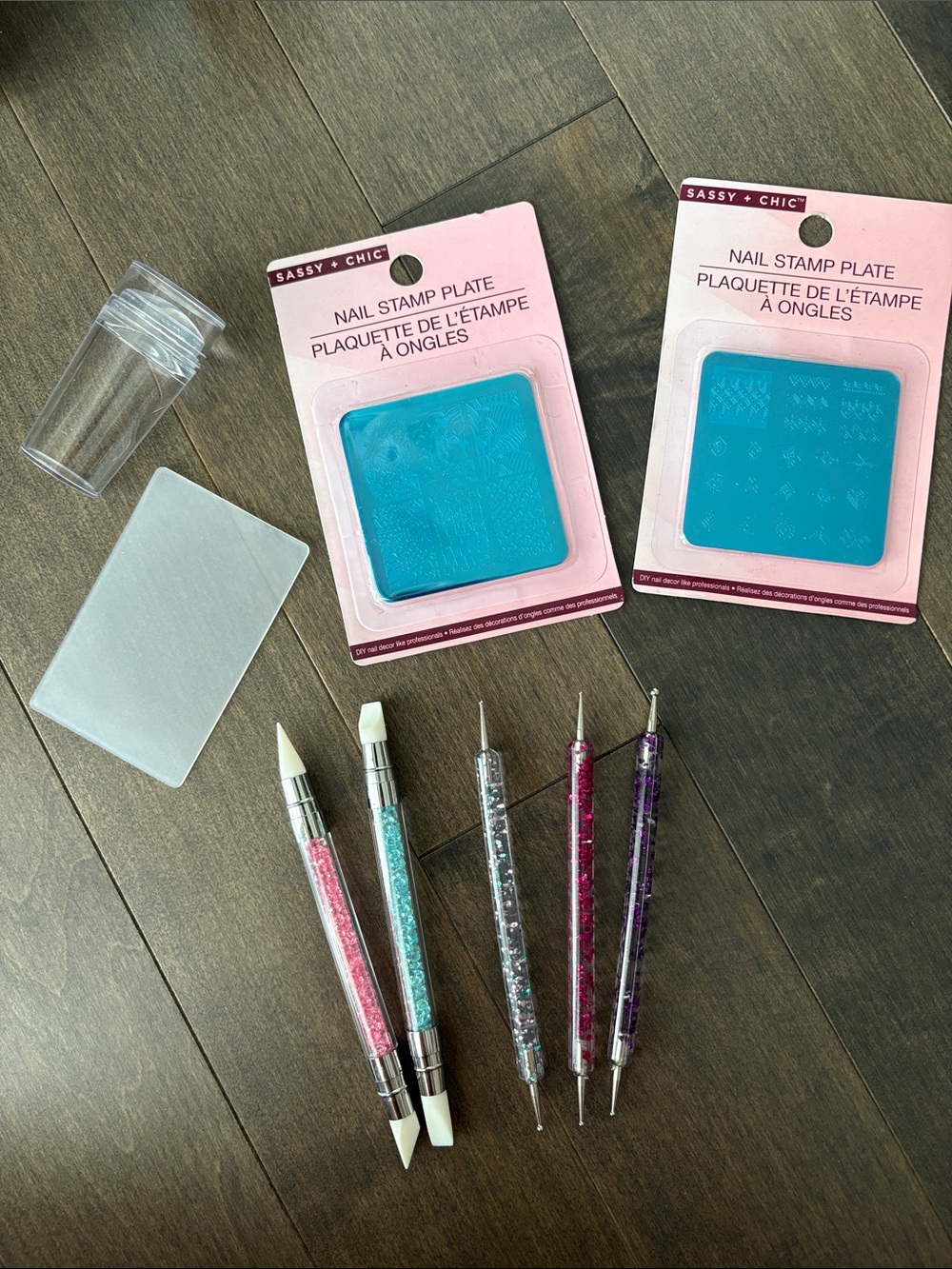 SASSY + CHIC Nail Art Accessories, DIY Manicure Pedicure, Beauty Tools Spa